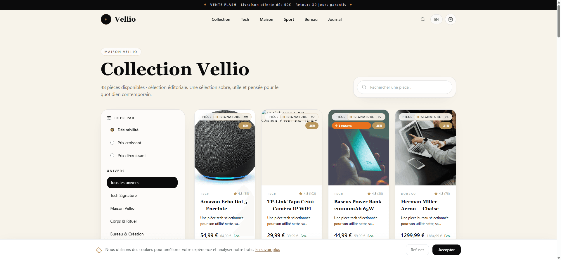 Vellio Shop visual 1
