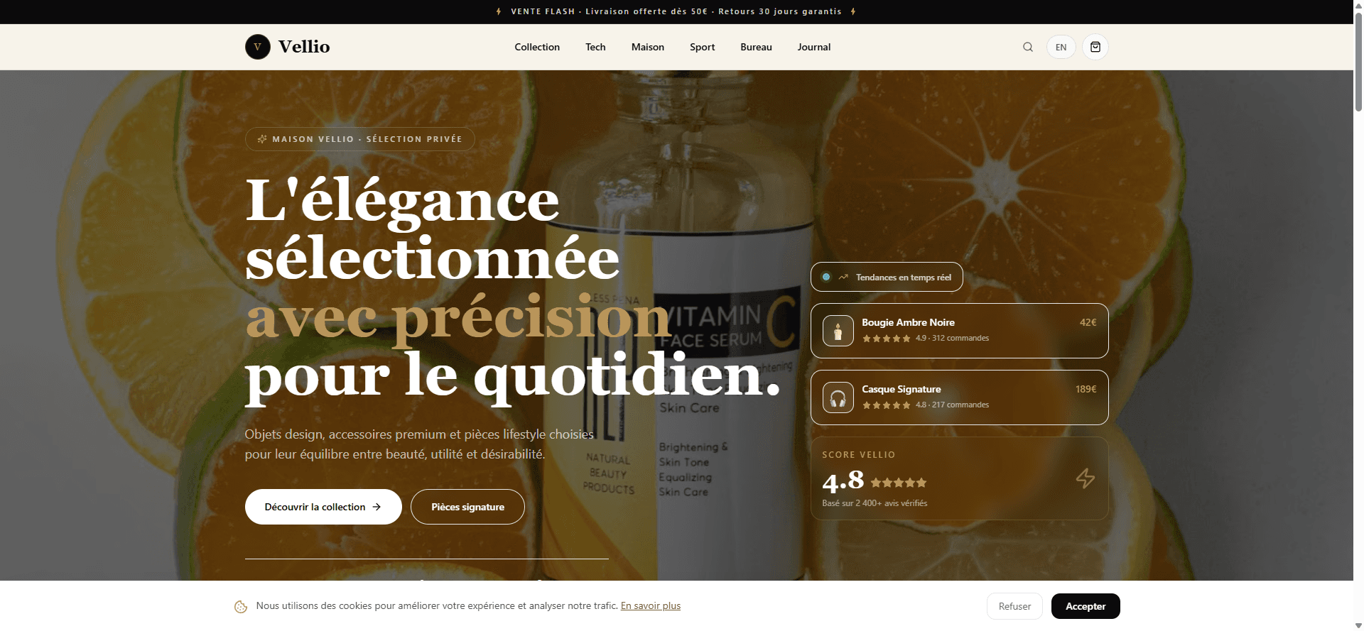 Vellio Shop visual 2